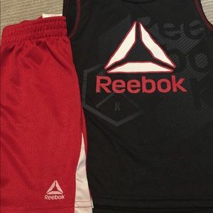 Kids size 6 Reebok summer outfit
